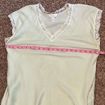 Vintage Pure Silk Nightgown Large White Photo 8