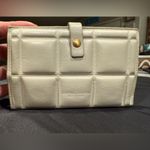 Bottega Veneta White Calfskin Padded French Wallet Photo 1