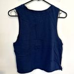 American Eagle  Navy Blue Cropped Tank - Extra Small Photo 4