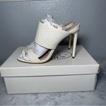 Steve Madden Steve Maden Mallory White High Heel Sandals Photo 3