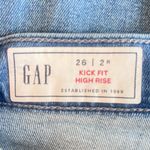 Gap Women’s High Rise Kick Fit Jean Medium Wash Size 26/2 Regular Photo 10