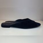 Birdies  Women’s The Swan Black Suede Mules Size 7.5‎ Photo 3