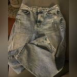 ZARA  Petite Light Wash Straight Leg Jeans Photo 0