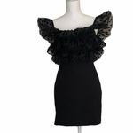 ZARA NWT   Off The Shoulder PolkaDot Mesh Dress Bloggers Fav Photo 12