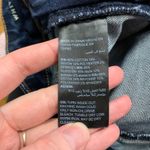 White House | Black Market Denim Skinny Ankle Jeans Womens 4 Dark Wash Brown Trim Photo 7