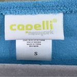 Capelli New York Small Racerback Blue Terry Cloth Drop Waist Dress Vinta… Photo 6