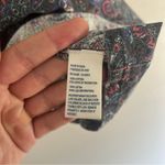 American Eagle  Outfitters Blue Pink Paisley Halter Mini Dress Y2K Summer Western Photo 3