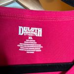 Duluth Trading Co Plus Lightweight Longtail T Short Sleeve Henley Fuchsia Sz XL Pink Photo 1