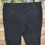 The Limited Women's Pants Size 20W Black Animal Snakeskin Print Pockets Straight Photo 4