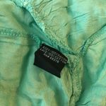 Raviya Swim Cover Up Dress Hi Low Maxi Halter V Neck Ombre Pink Green M Size M Photo 4