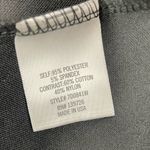 Francesca’s Black Red Metallic Floral Halter Fit &‎ Flare Dress Size XS Photo 4