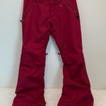 Burton  Womens Pink Ski Snow Winter Snowboard Pants Snowsuit Suit Bibs Ladies XS Photo 0