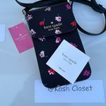 Kate Spade Staci Ditsybud Flap Phone Crossbody- Black Multi Photo 5