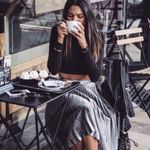 Yoana Baraschi ✧ aso Anthropologie ✧ Wave Pleat Skirt ✧ Metallic Silver ✧ Size 4 Photo 2