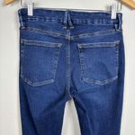 Good American  Power Stretch Pull On Jeans Womens‎ Large Blue Indigo Skinny Denim Photo 4