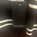Eloquii NWT!! Black & White Striped Cropped Cardigan, Super Cute!!! Size 14/16 Photo 12