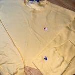 Champion Women's Reverse Weave Cut-Off Cropped Sweatshirt XS BNWTS Photo 1