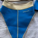 Free People Atmosea Amanda Djerf spring wetsuit surf crop vest and briefs XS set Photo 2