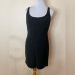 Moschino  | vintage black knee length sheath sleeveless dress 12 Photo 0