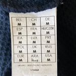 Promod Blue Waffle Knit Rib Trim Crewneck 3/4 Sleeve Career Office Shift Dress M Size M Photo 4