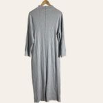 Daily Practice by Anthropologie Gray Textured Column Midi Sweater Dress Size 2X Photo 7