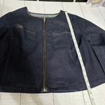 Jessica London Dark Wash Denim Jacket Size 16W Photo 3