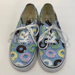 Vans RARE Van’s Women 7 Sneaker Shoe Canvas Low Top Doughnut Night Skyway Photo 1