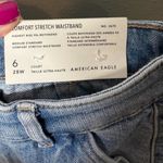 American Eagle NEW  highest rise 90s boyfriend jeans highest waist stretch size 6 Photo 10