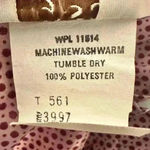 Vintage ALLYSON HOLLEY Top/Blouse Mauve BUTTON UP Silky RUFFLES XL Red Size L Photo 7