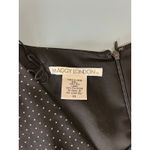 Maggy London silk dress size 10 black polka dots slip lined goth fairycore1920s Photo 4