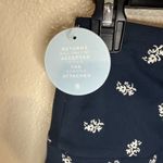 New NWT Hill House Women's The Inola Skirt In Navy Autumn Paisley Jacquard Blue Photo 1