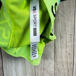 VSX Women's Vibrant Sports Bra with Neon Yellow Band Pink Size XL Photo 5