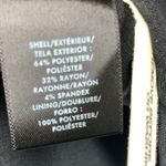 Ann Taylor women’s black gold bell sleeve blazer size 6 Photo 3