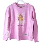 Life is Good  Women's Wildflower Winnie Simply True Fleece Crew Size Medium Pink Photo 0