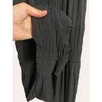 Monrow Black Crepe Basic Scoop Neck Sleeveless Jumpsuit Size Medium Photo 9