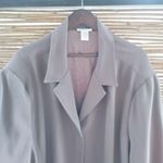 Avenue 32 Long Taupe Dress Jacket Plus Gray Photo 7
