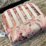 NEW 3 Piece Weekender Toiletry Cosmetics Bag Set Sophia Joy Pino Floral Pink Photo 2