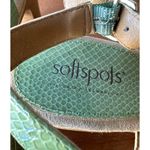 Softspots Shoes Patent Leather Wide Snake Open Toe Shoes Slingback. Size 9.5N Photo 7