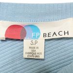 Free People Beach Blue Happy Hour Mini Dress Womens Sz Small Stretch Ribbed New Photo 9