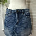 BLANK NYC  Blue denim mini skirt Photo 0
