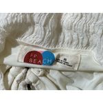 Free People  Beach White Semi-Sheer Maxi Dress with Slit Size XS Photo 3