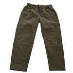 J.Crew J. Crew Pants Womens Size 4 Green Linen Cotton Blend Drawstring Photo 1