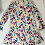 Pepe Jeans floral Ruffled Bishop Sleeve Dress size M Photo 0