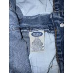 Y2K‎ Shabby Chic REVOLT Clothing Co.Denim Maxi Skirt 11/12 Cargo Pockets BAGGY Blue Photo 4