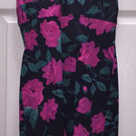 Forever 21  Strapless Flower Dress Small Photo 0