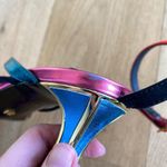 Kat Maconie Pari Multibright Sandals in Pink Blue Green Gold Black Size 7 Photo 2