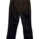 J.Crew Black '03 Kick Out Cropped Jeans - size 28 Photo 1