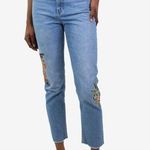 Sandro Paris Embroidered Jeans Photo 0