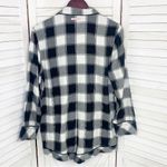Victoria's Secret Victoria’s Secret Plaid‎ Flannel Shorts Sleep Romper Black White Small Photo 7