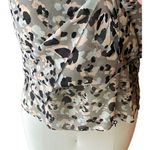 CAbi  Camo Cold Shoulder Lined Tiered Camouflage Tank Top ~ Women's Size SMALL Photo 5